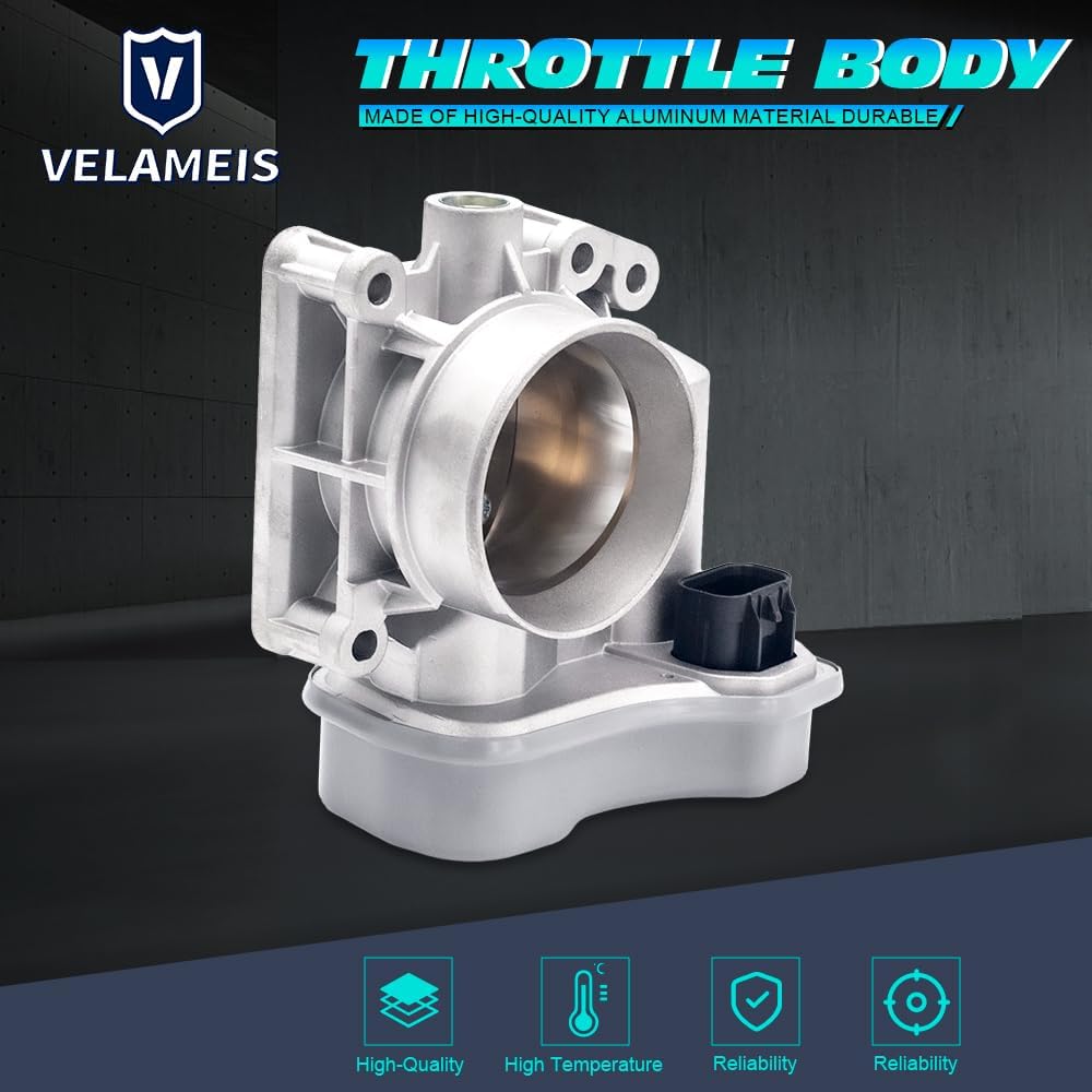 12568796 Throttle Body Assembly for Chevrolet Cobalt HHR Malibu Pontiac Pursuit Saturn Ion 2005-2006 Vue 2002 2003 2004-2007 2.2L L4 – OEM Replacement Part S20098 977-021 67-3012