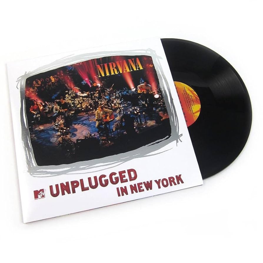 NIRVANA - MTV Unplugged in NY 初回ホワイトLP NIRVANA (ニルヴァーナ) - MTV Unplugged In New York (US