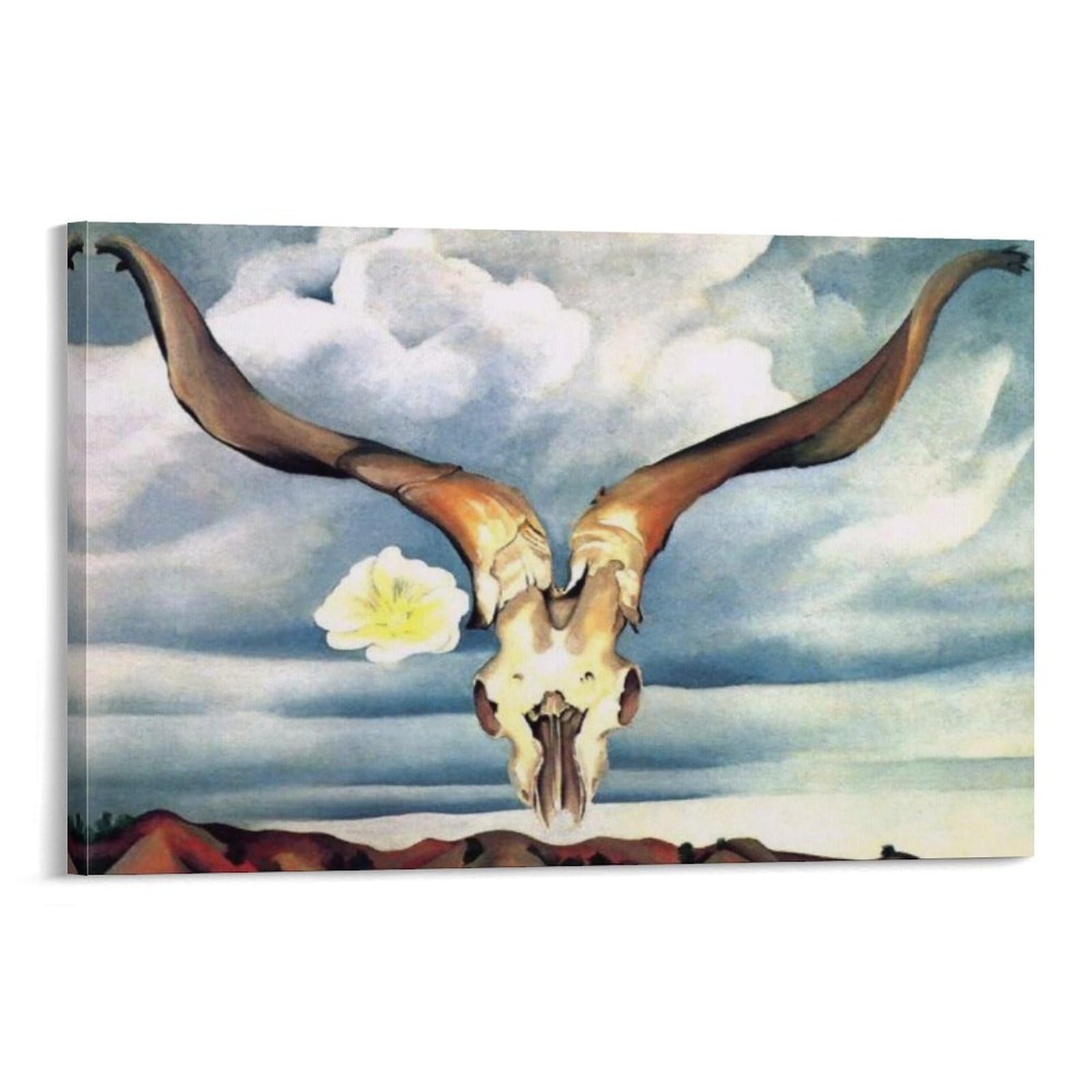 Amazon.co.jp: Georgia O'keeffe ジョージア・オキーフ Ram S Head
