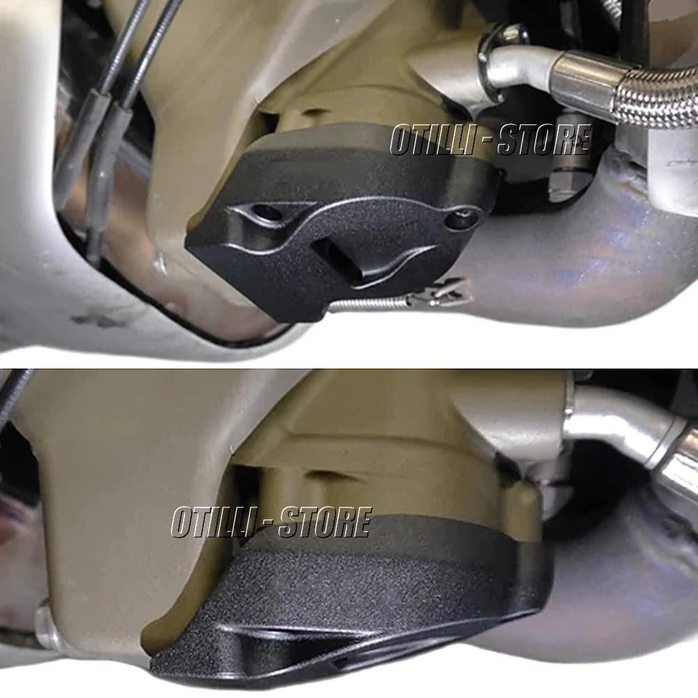 Coprivaschetta Olio Per Ducati Panigale V4 E Streetfighter V4 (2018-2022) - Protezione In Lega Anodizzata, Nero