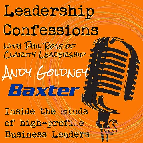 Andy Goldney, Vice-President of Baxter Healthcare cover art