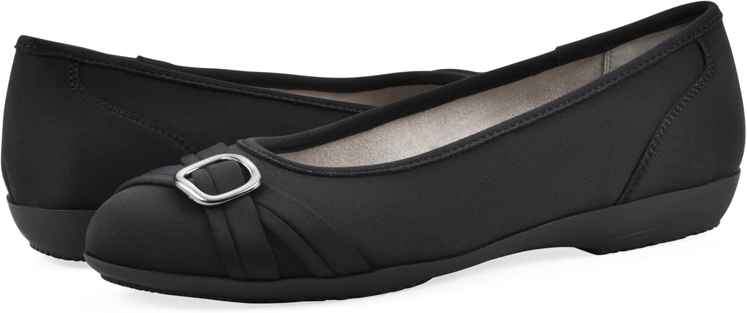 Cliffs by White Mountain Women's Cushioned Calming Ballet Flat