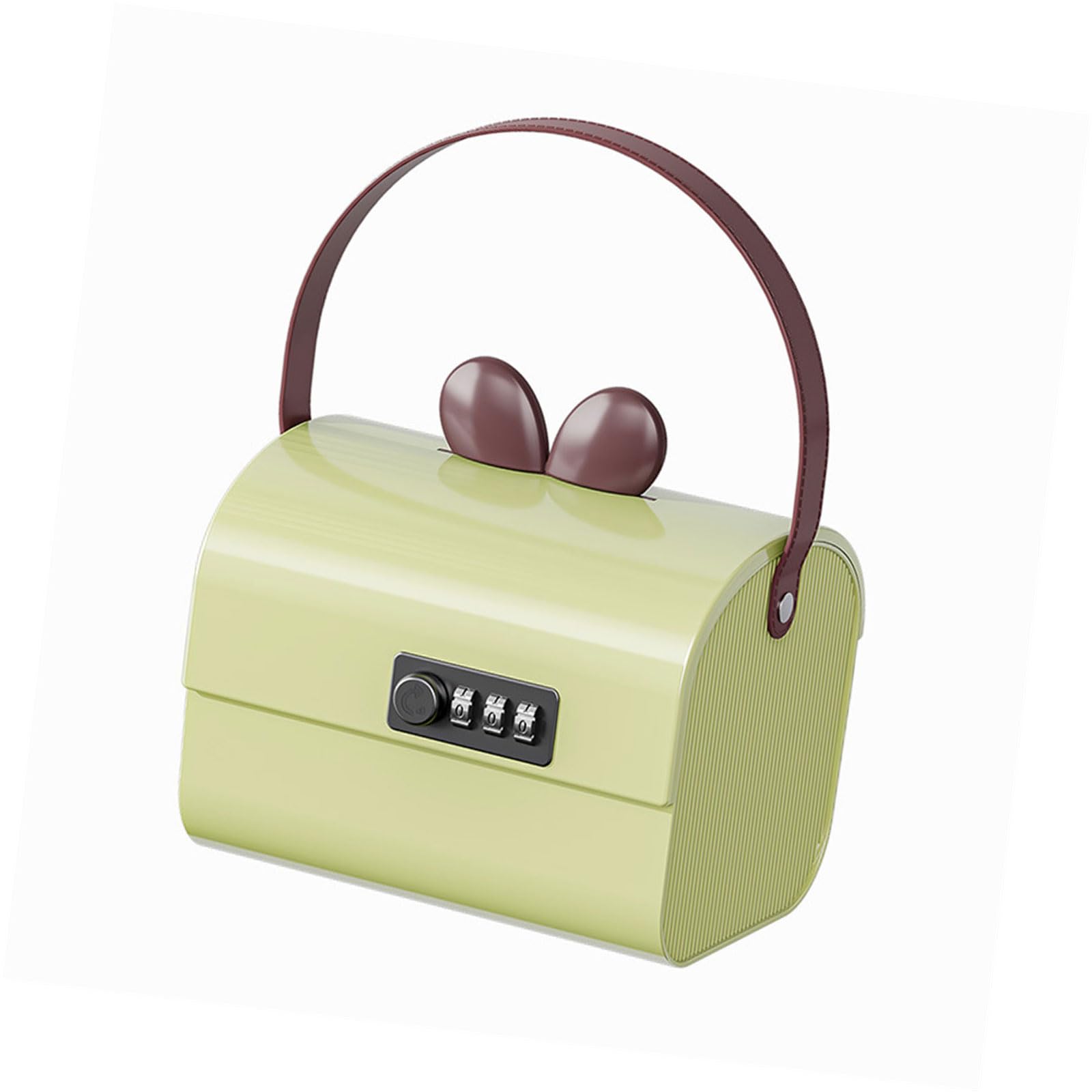 Buxuaaaa Girls Green And Secure Money Box With Code Children Password Piggy Banks Toy With Combination For Teaching Financial Skills Money Storage Box