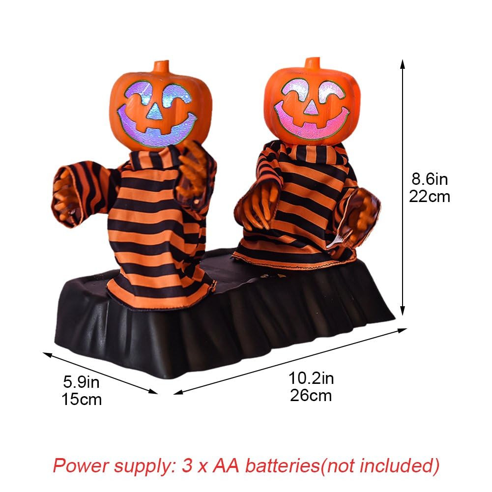 Amazon.co.jp: ハロウィン用の面白いダンスと歌のカボチャ1セット