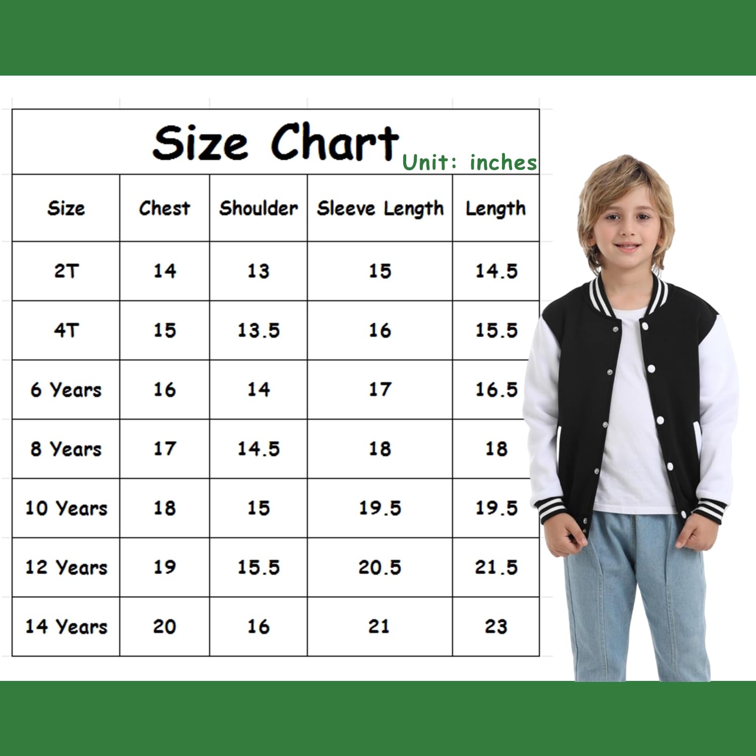 Chaqueta universitaria para niños, chaqueta de béisbol para niños, ropa de abrigo deportiva para niñas, uniforme escolar