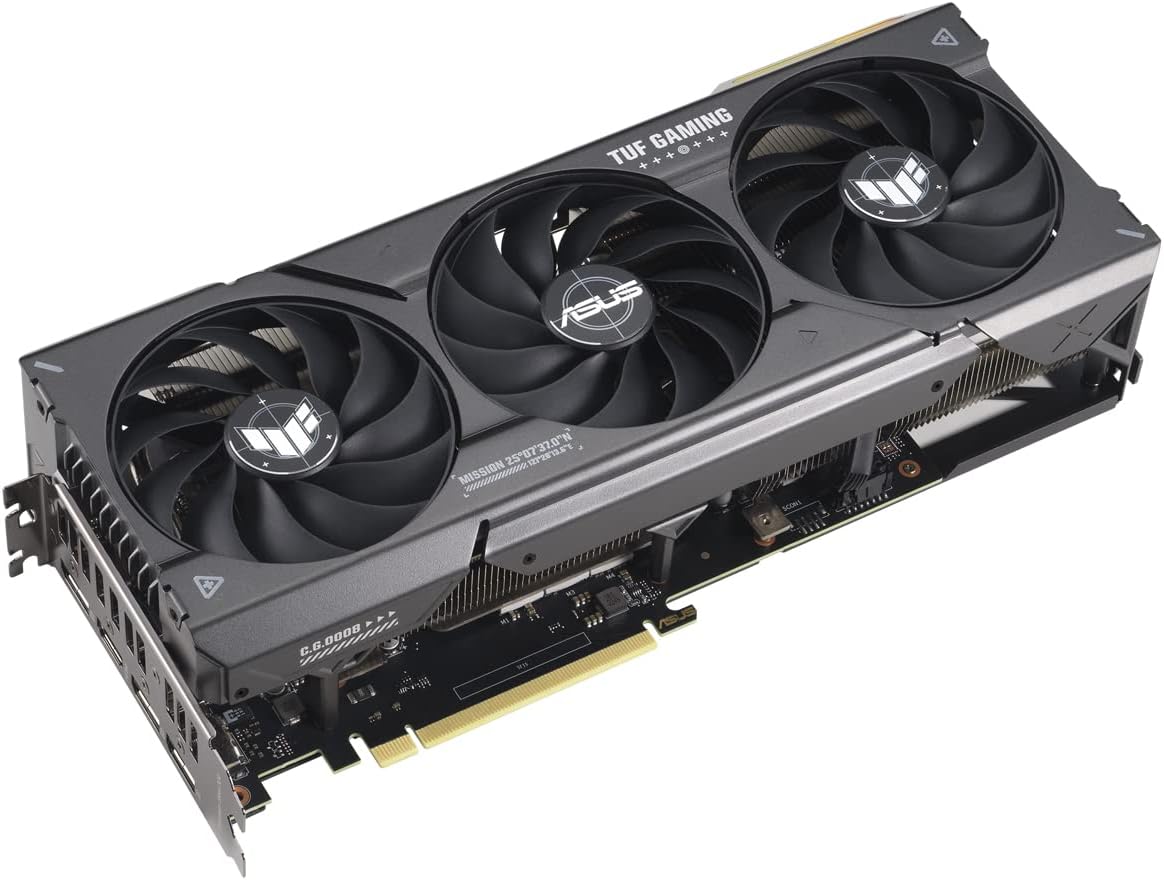ASUS TUF Gaming NVIDIA GeForce RTX 4070 OC Edition Scheda Grafica, 12GB GDDR6X 192-bit 21 Gbps PCIE 4.0, GPU NVIDIA Ada Lovelace, TUF-RTX4070-O12G-GAMING ASUS TUF Gaming NVIDIA GeForce RTX 4070 OC Edition Scheda Grafica, 12GB GDDR6X 192-bit 21 Gbps PCIE 4.0, GPU NVIDIA Ada Lovelace, TUF-RTX4070-O12G-GAMING