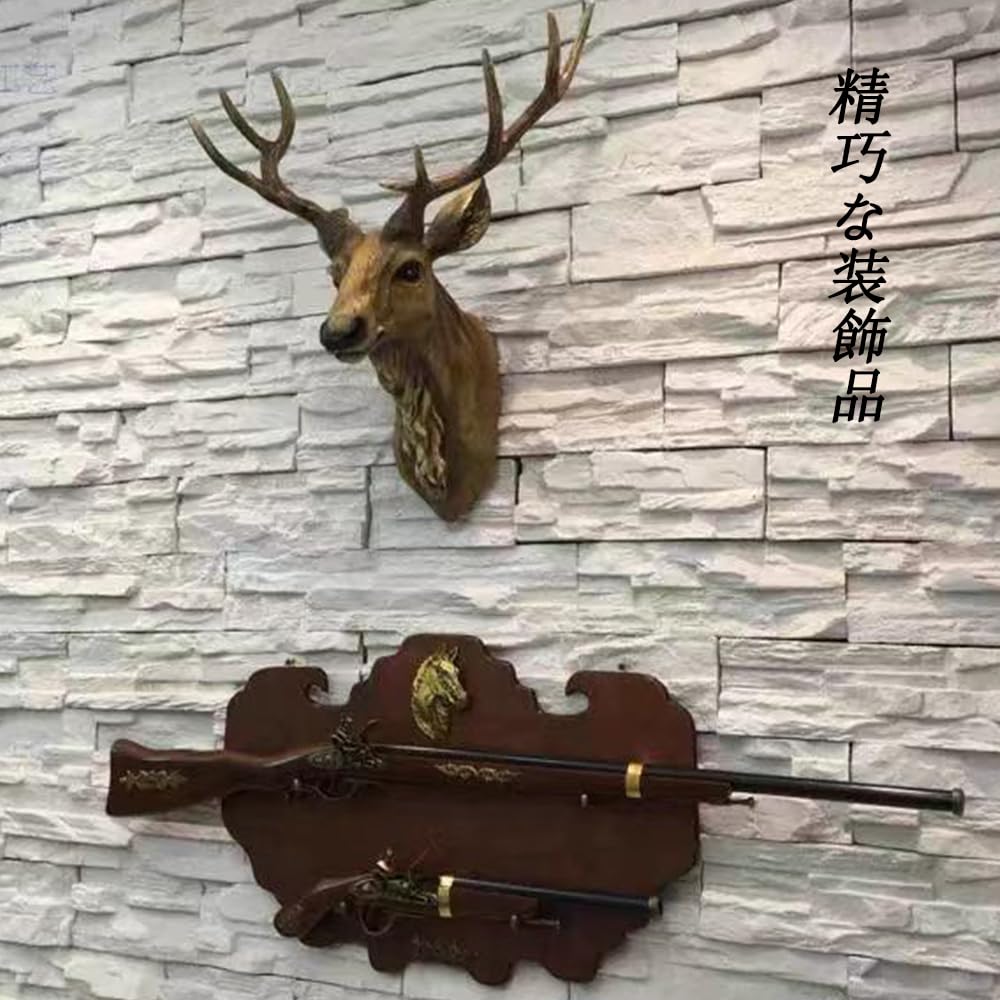 Amazon.co.jp: 装飾品、鹿の頭の壁飾り、鹿の頭、壁掛け装飾、模造剥製 Amazon.co.jp: 装飾品、鹿の頭の壁飾り、鹿の頭、壁掛け装飾、模造剥製