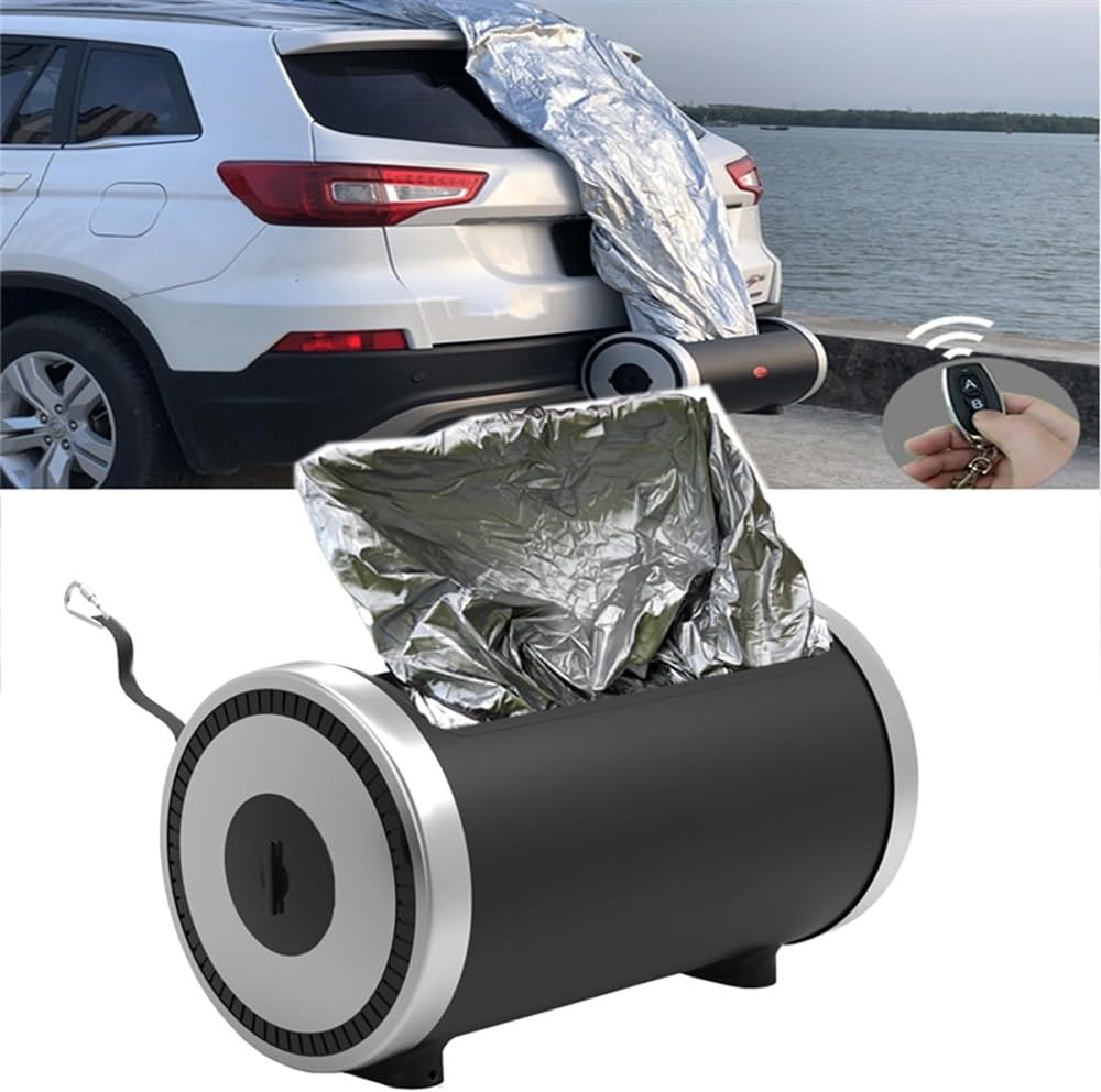 Car Fully Automatic Car Cover Car Cover Remote Control One-Button Collection Sunscreen Heat Insulation Rain and Snow Antifreeze Antitheft