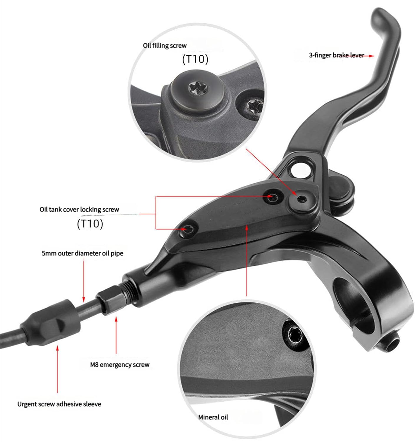 Road Cycling Hydraulic Disc Brake Caliper Precisions Hydraulic Braking Calipers For Bicycles Ensuring Smooth Light Weight Aluminum Bicycles Disc Brakes