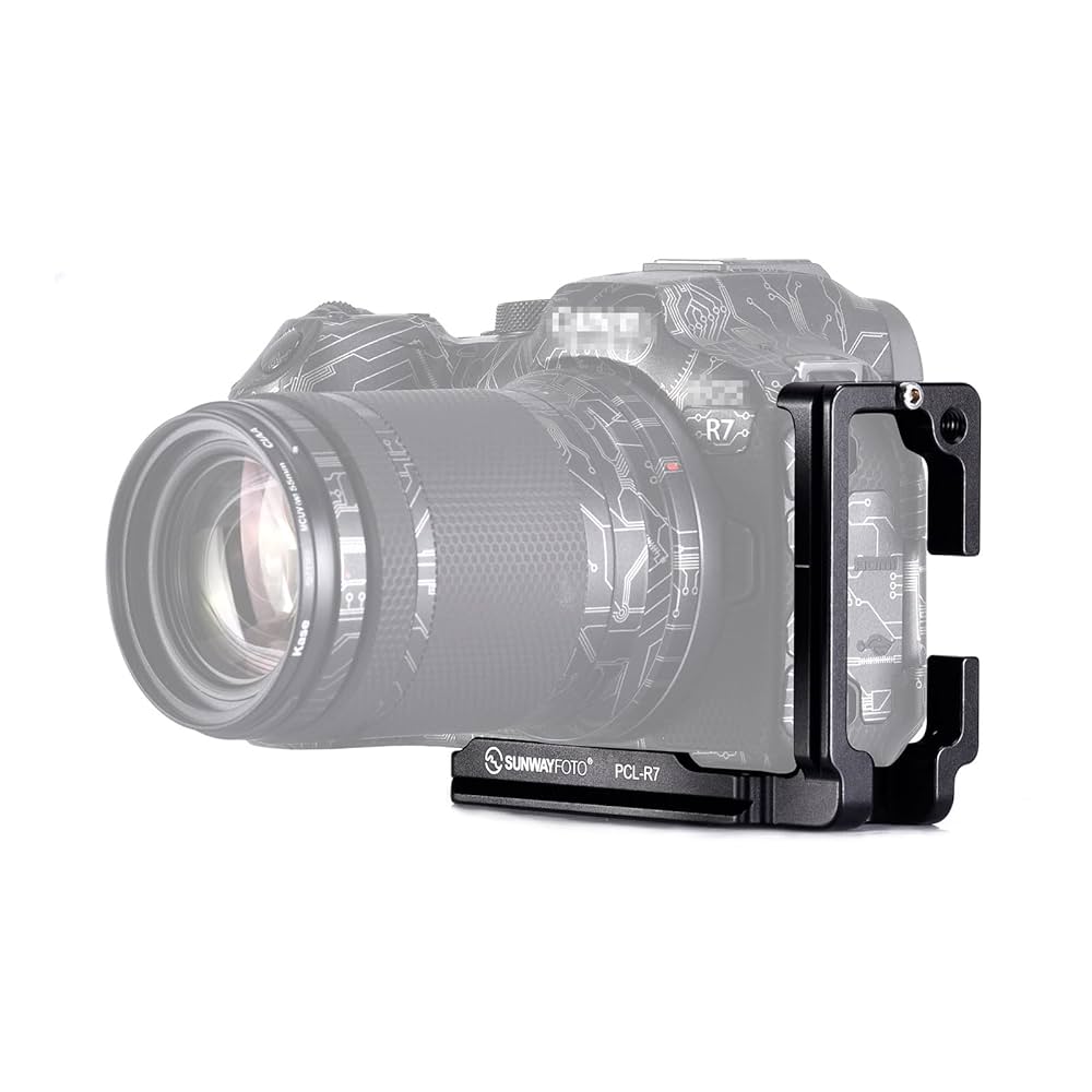 Amazon | SUNWAYFOTO Lブラケット Canon Eos R7 Arca Swiss