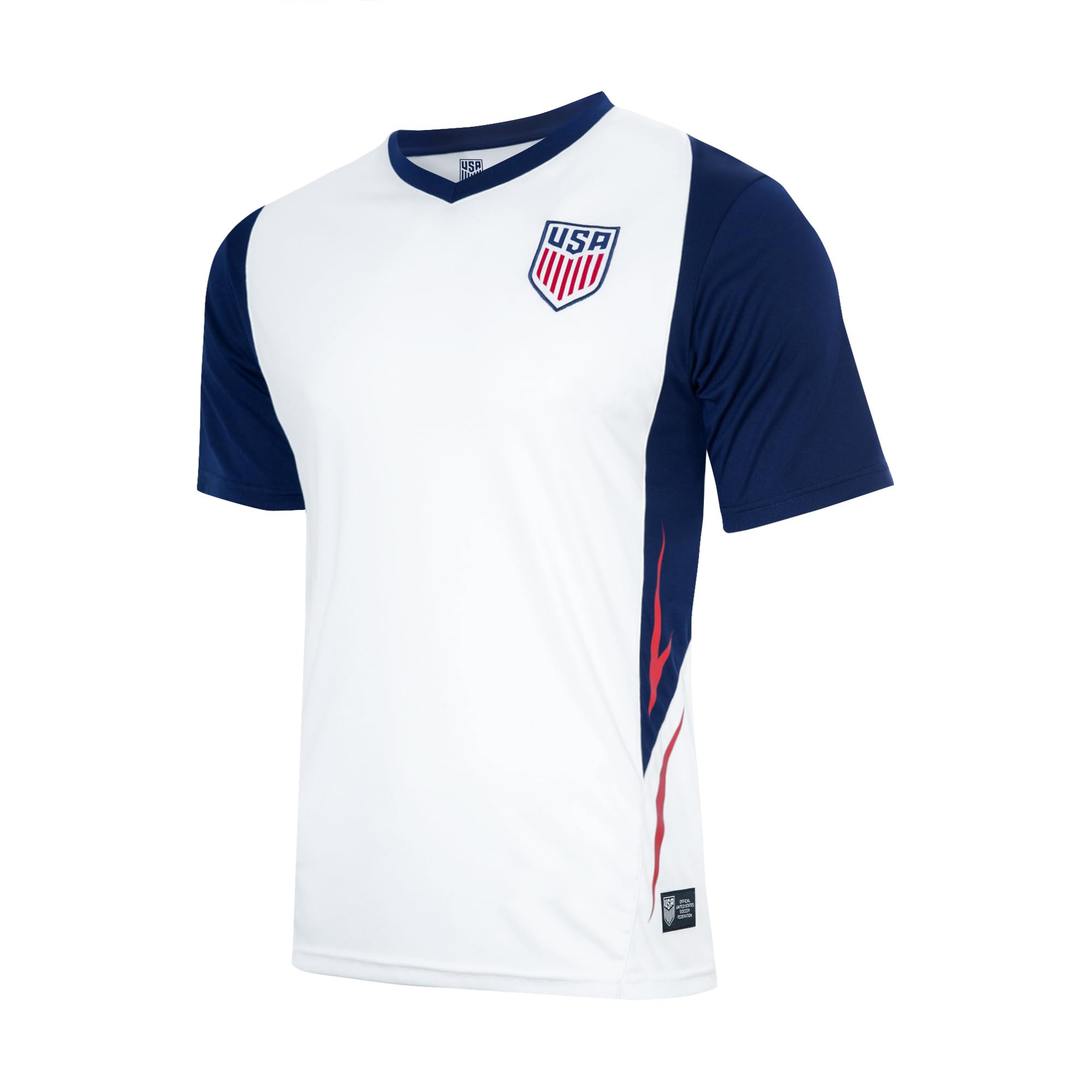 Icon Sports Officially Licensed US Soccer Federation Game Day Shirt - Unisex Adult