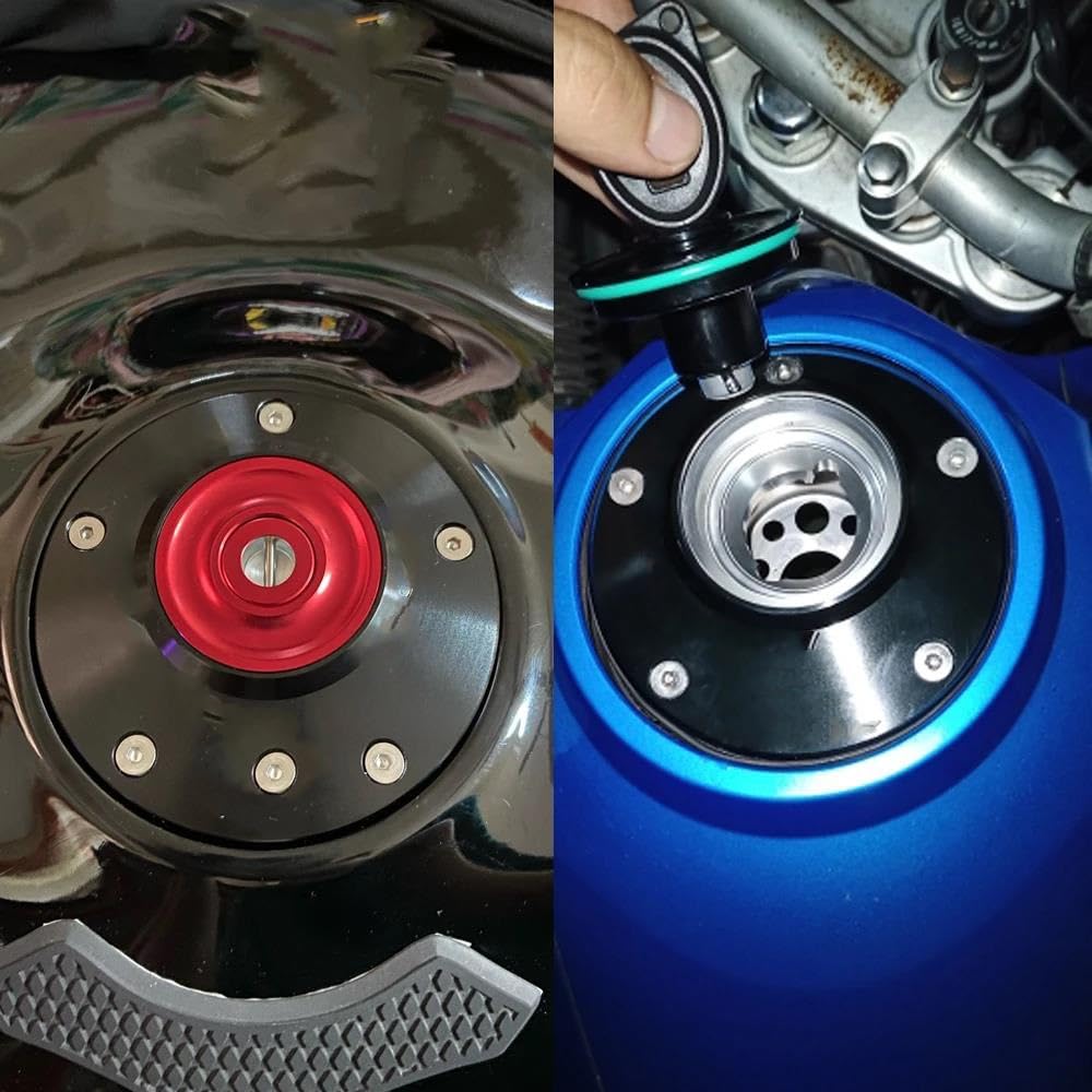 Cerradura Llave Tapa Combustible Para Yzf R1 R1m R1s R6 R6s R7 R9 R3 R25 R15 Tapa de gasolina