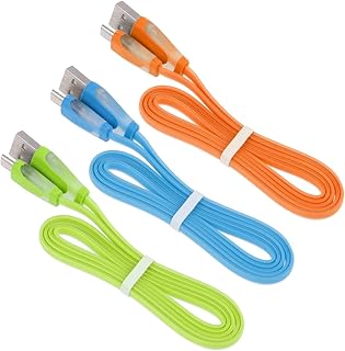 UKCOCO 3Pcs Carregador De Telefone Celular Cabo De Carregamento De Telefone Carregadores Móveis Cabo De Carregamento USB Para Cabo USB Cabo De Carga Cabo USB Linha De Carregamento Rápido