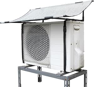 DAIM エアコン室外機カバー バンドテープ付 幅102cm×奥行62cm×高さ22cm 室外機カバー 室外機 日除け エアコン室外機日よけ エアコン 日除けカバー エアコンカバー エアコン室外機用遮熱シート 遮熱シート 屋根 省エネ