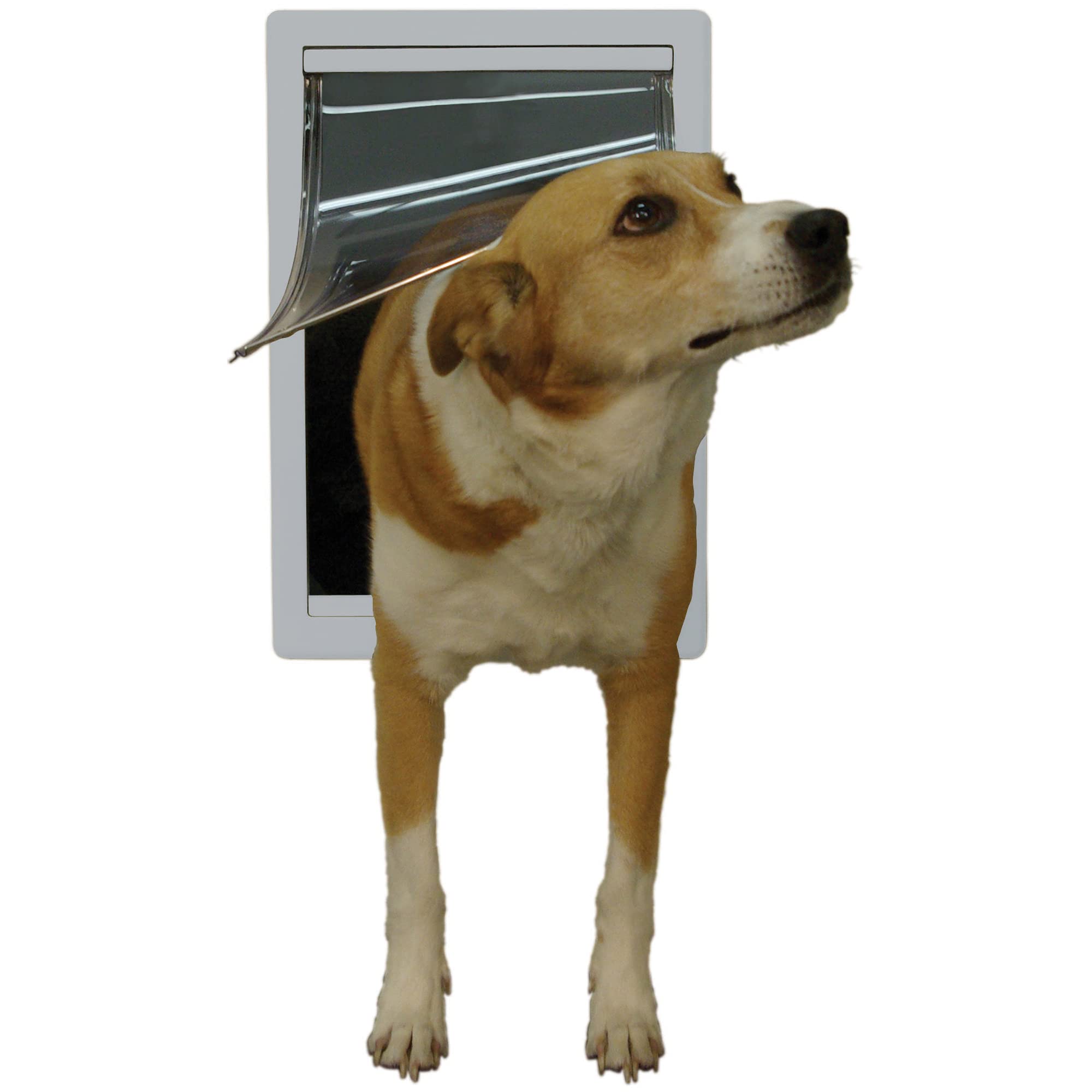 Ideal Pet Products - Aba De Substituição Para Porta De Animais - Tamanho Médio 18,4x33 Cm - Para Cães Até 16kg
