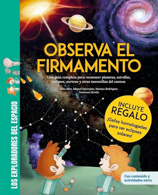 Portada de Los exploradores del espacio. Observa el firmamento