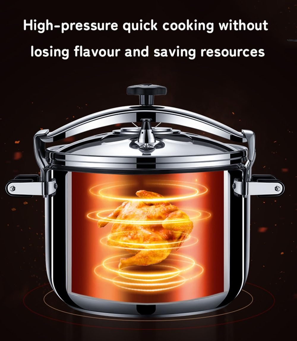 304ステンレス圧力鍋 4L Amazon | 圧力鍋 304ステンレス鋼多用途圧力鍋業務用 4L-80L 3層