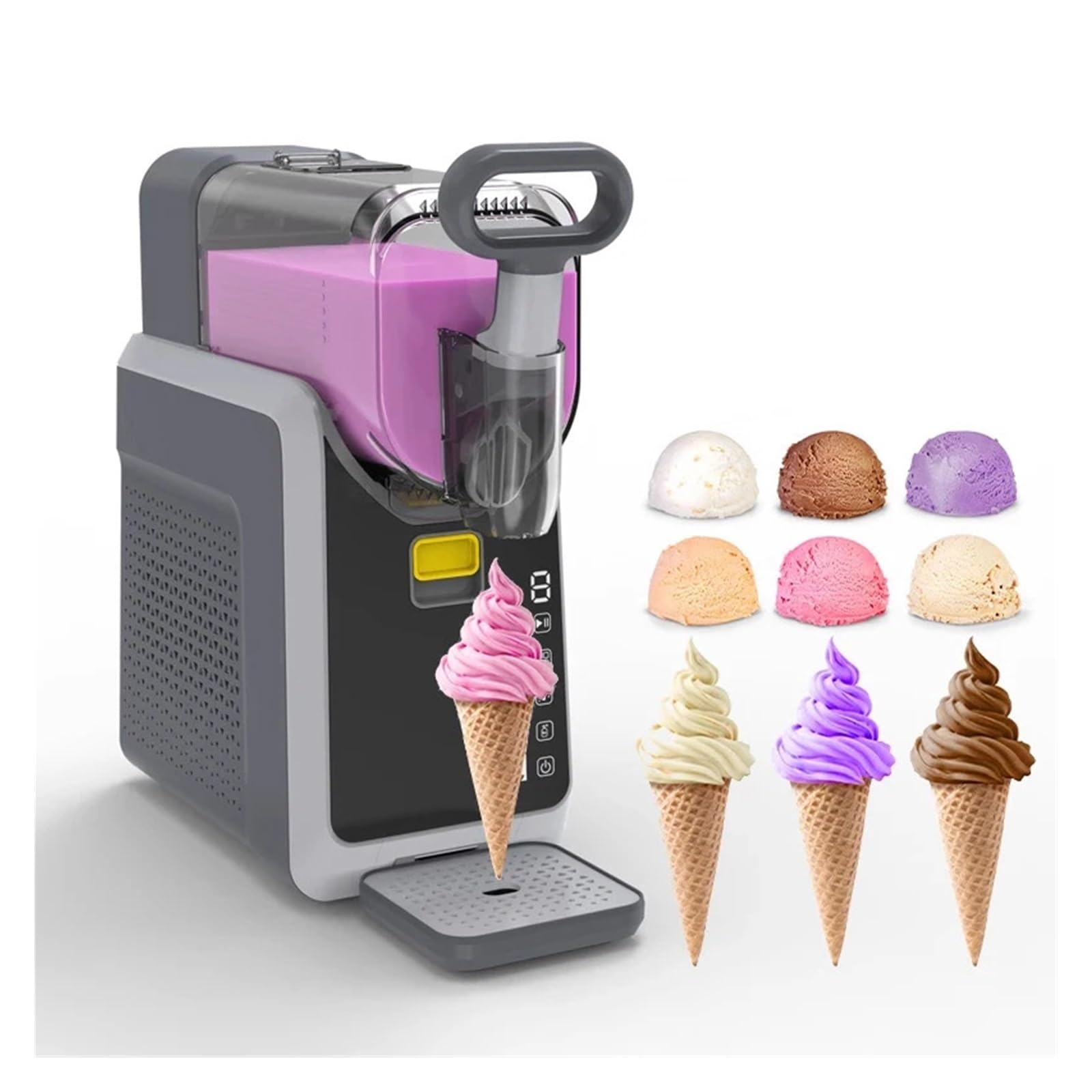 Maszyna Do Topienia Śniegu Użytku Domowego Zimnych Napojów Błota Pośniegowego Smoothie Koktajli Mlecznych Ogolonego Lodu Wysokowydajne ChłOdzenie