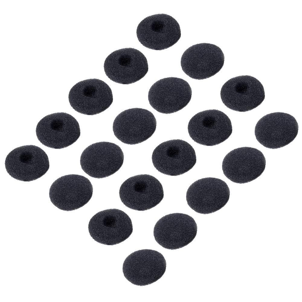 ECS Ear Cushions for Audio Transcription Transcriber Headset Compatible with Spectra USB, PC, ST & FLX-10 (10 Pair)