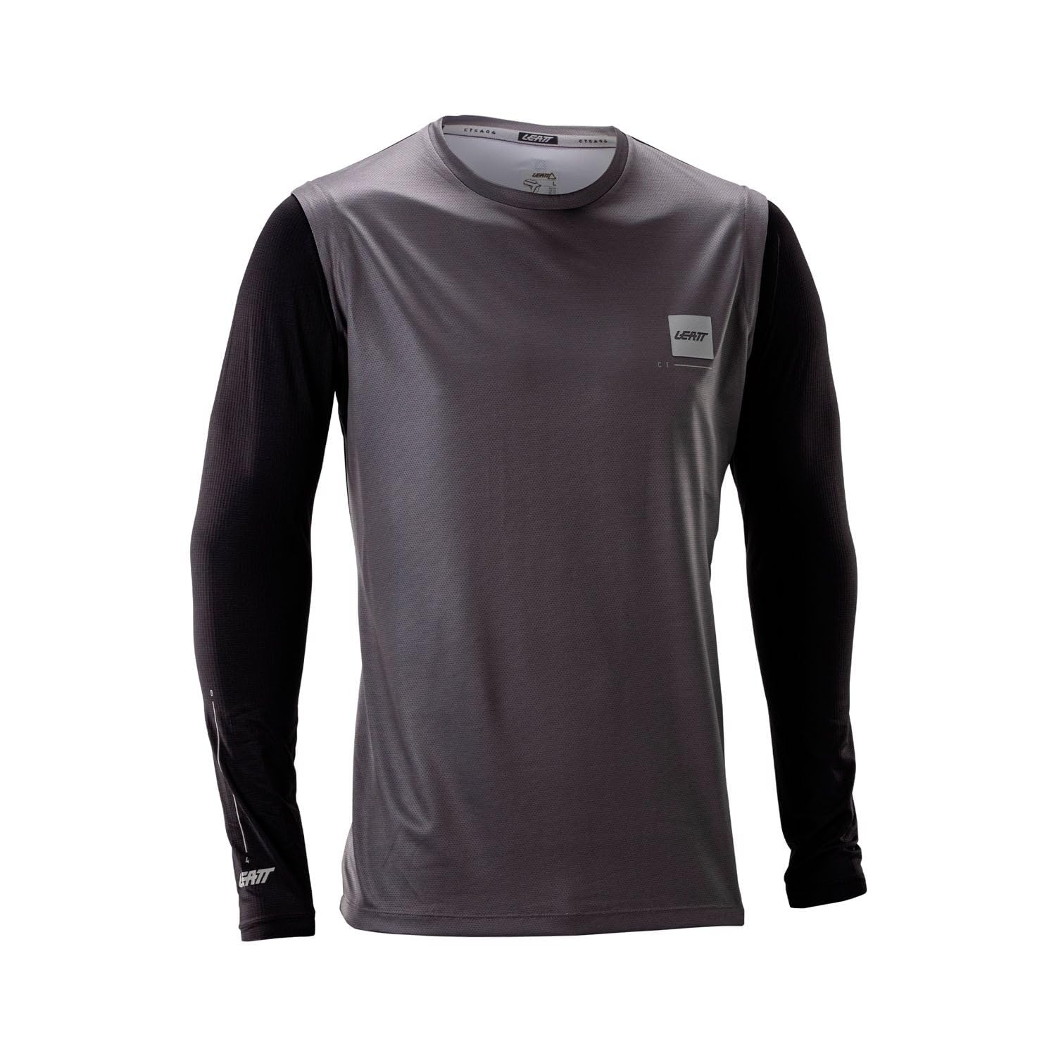 Leatt Gravity 2.0 MTB Jersey V26 - Lightweight, Breathable Downhill & Enduro Mountain Bike Jersey for Men Graphite Black