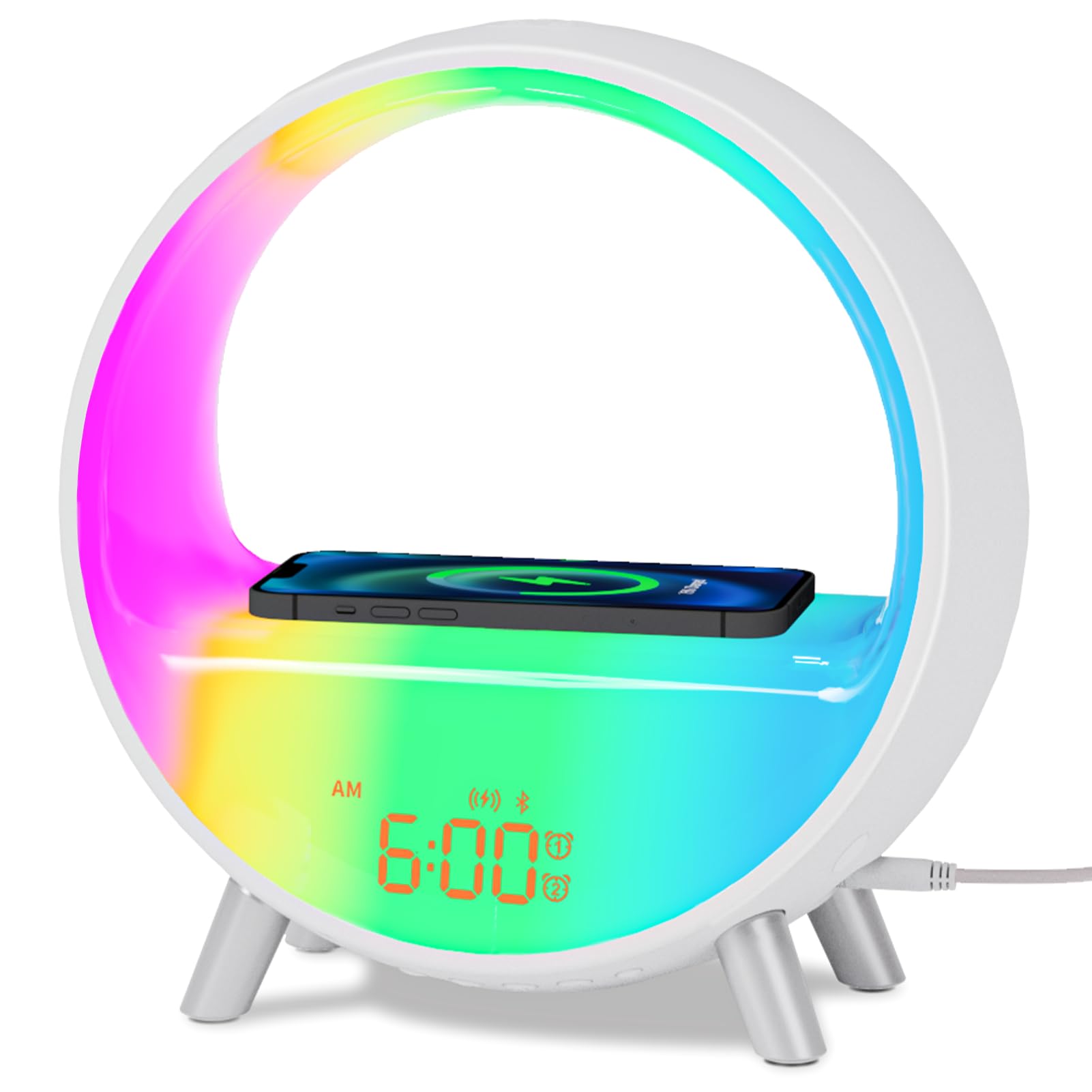 MOMILLA Smart Sunrise Alarm Clock with Bedrooms Adults