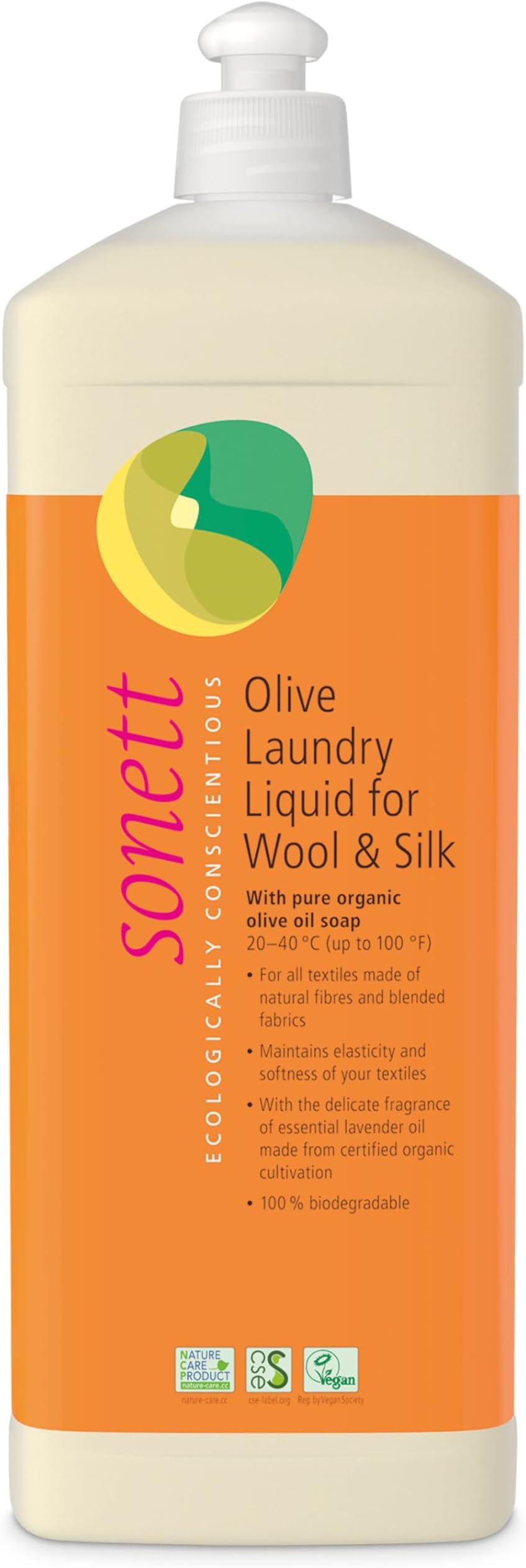 Silk & Wool Laundry Detergent Liquid Lavendar - 34 Fl oz (1-Pack)