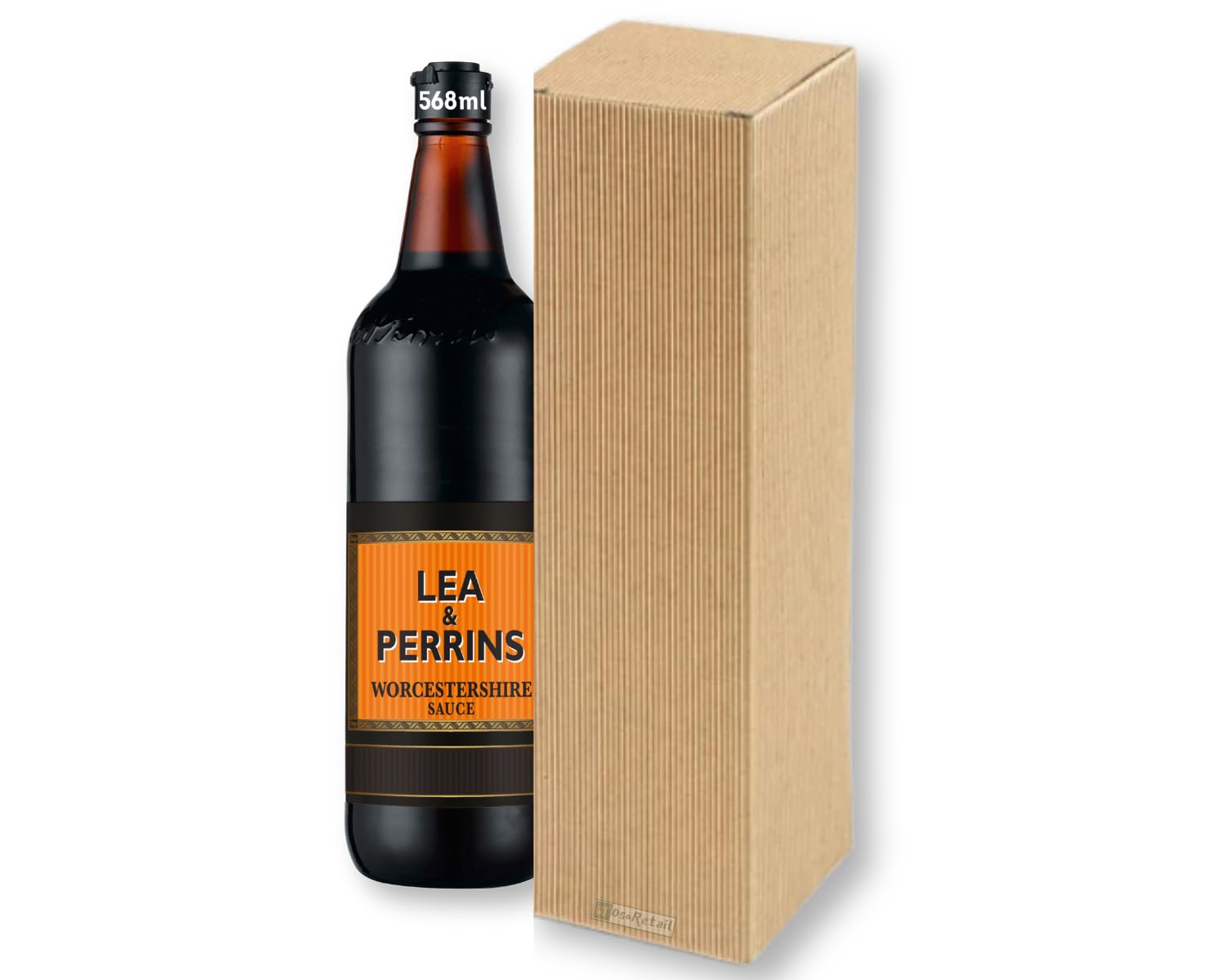 Salsa Worcestershire Lea & Perrins 568 ml – Envío seguro en caja protectora | Calidad OsoRetail