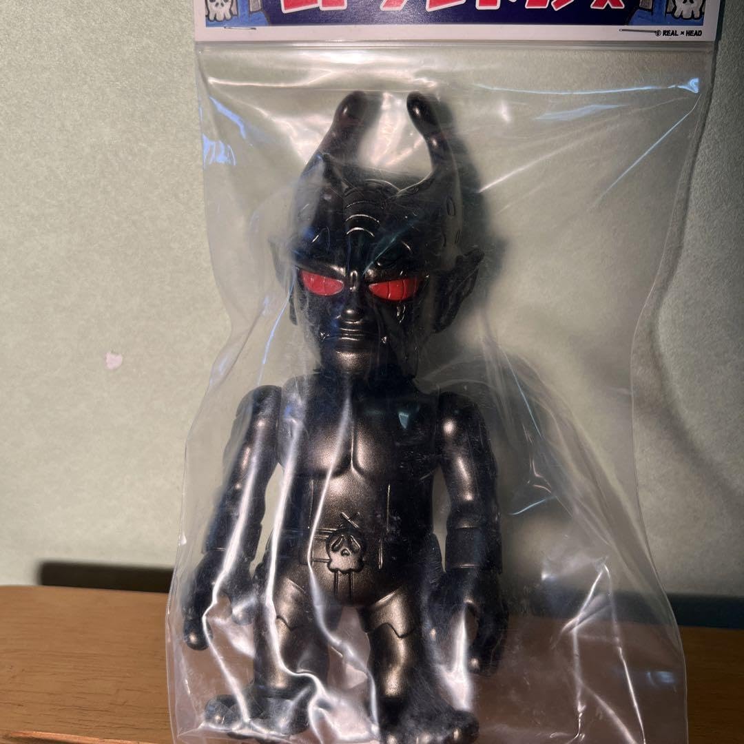 リアルヘッド クローンミュータントイービル クリア ソフビ フィギュア