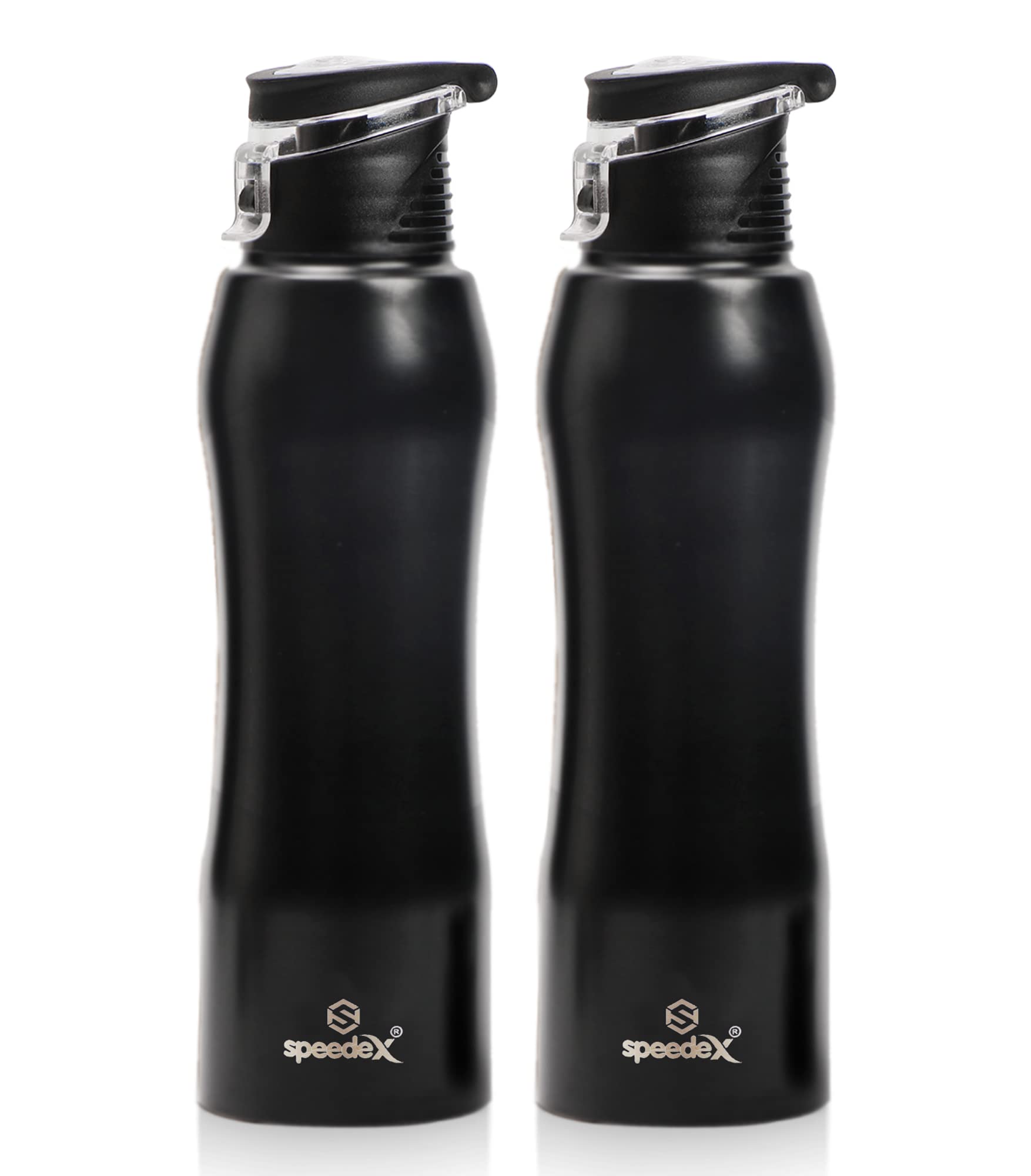 Speedex Stainless Steel 1000ml Water Bottle Set Of 2 - Leak Proof, BPA Free (Copper Gold)