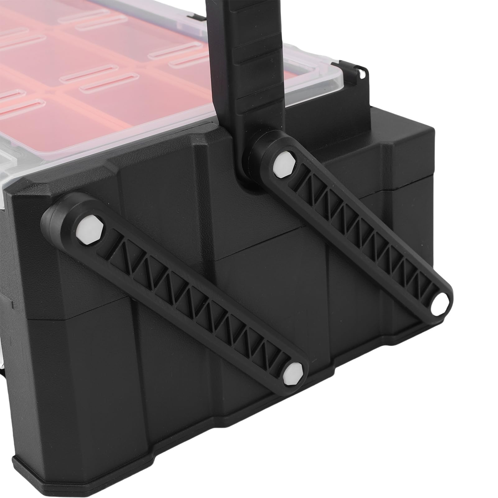 Organizer per piccole parti 18 scomparti Cassetta degli attrezzi elettronica multifunzionale Viti Dadi Bulloni Punte da trapano Terminali per cavi Garage RV