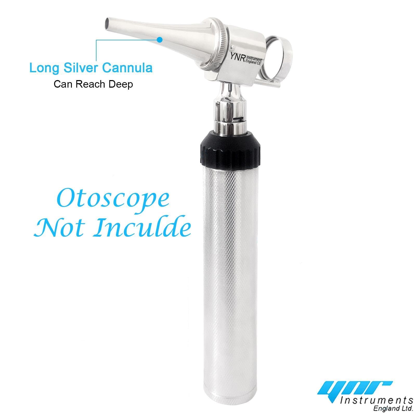 YNR Magniscope Ohr-Metall-Spekula, HNO-Diagnostik, Medizinische Ausrüstung, Chirurgischer Edelstahl, Ohr-Spekula-Set, 3 Stück, 4 mm, 5 mm, 7 mm