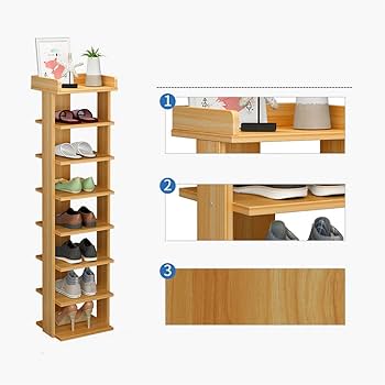 Amazon.co.jp: 7段 8段 厚板 シューズラック シューズ収納