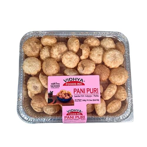 BENGAL BOX Vidhya Pani Puri (Semolina Puffs, Golgappa, Puchka) 9.17 oz