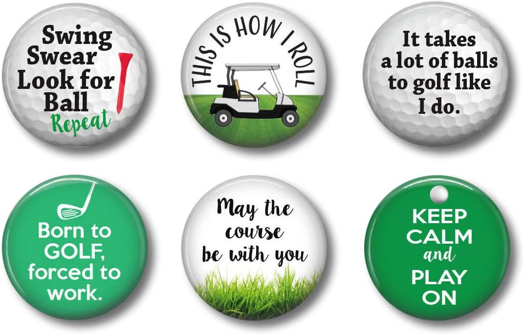 Funny Golf Magnet Set