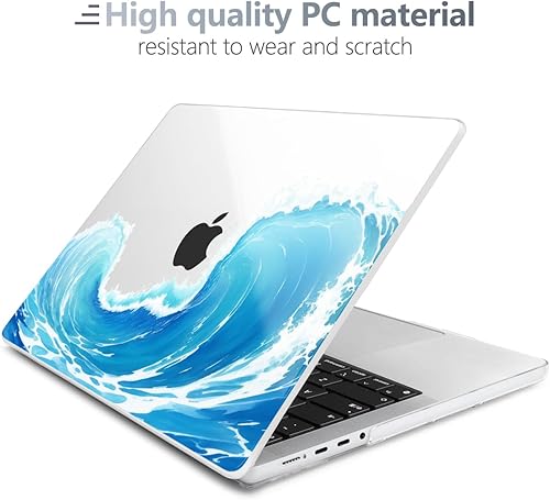 Miniatura 79 de Batianda Funda para MacBook Pro M4 de 16 pulgadas 2024 2023 2021 modelo A3403 A2991 con chip M3 M2 Pro/M1 Max, carcasa rígida de plástico
