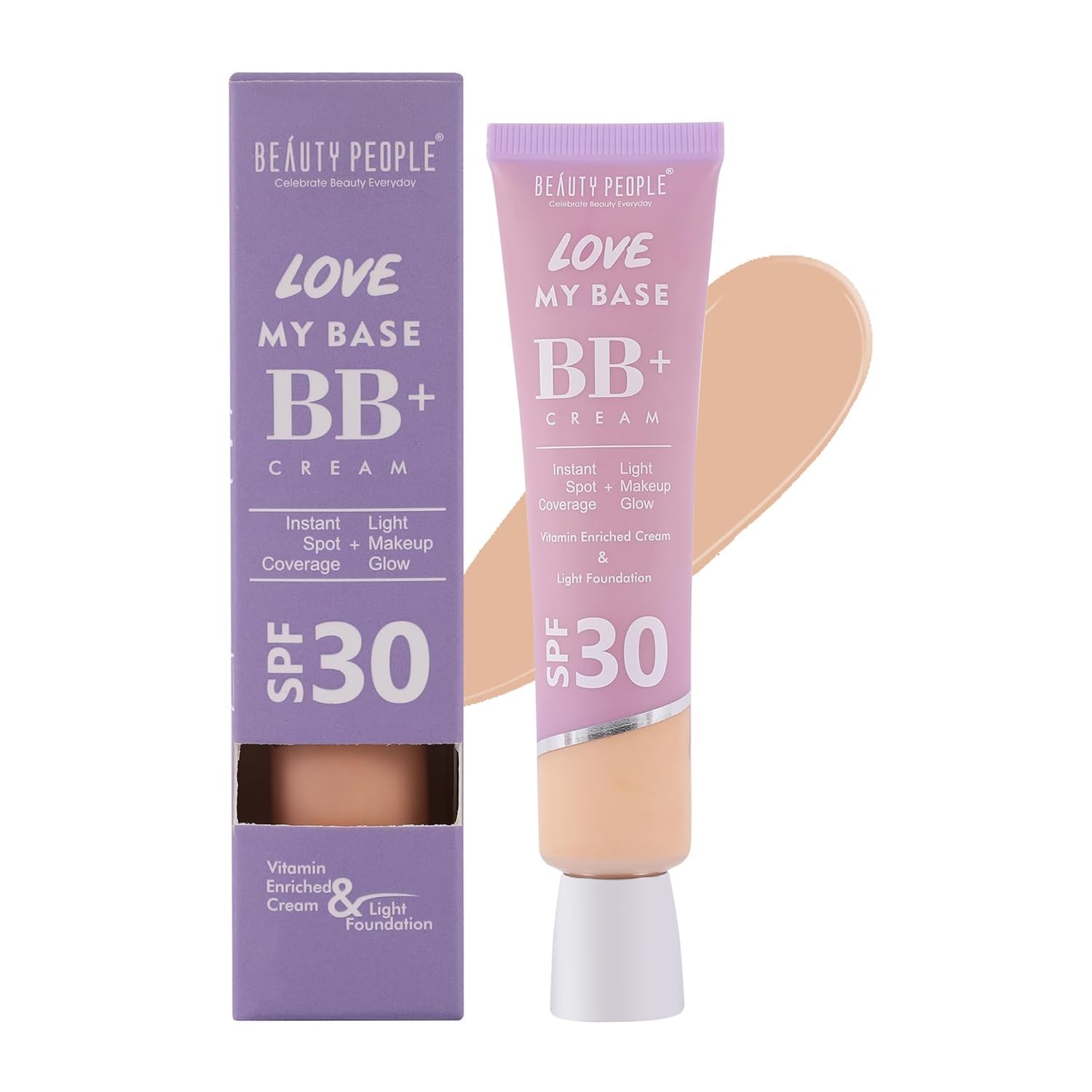 BB Cream Lightweight Foundation| BB Cream for Women | Colour Correction for All Skin Types (30 ml) (SOFT BEIGE, 30 ML) SH-7711-BP-image-19