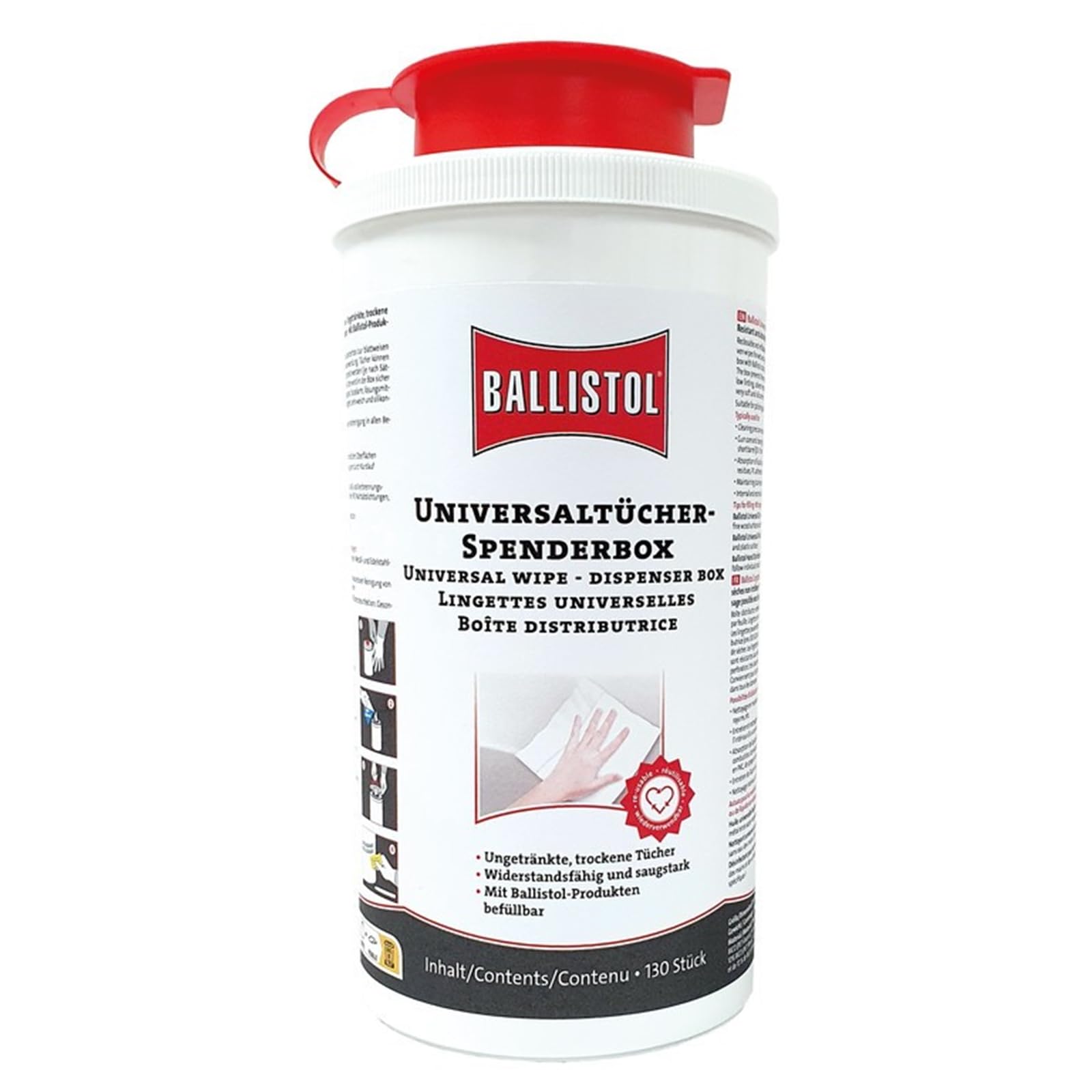 Ballistol Olejki rowerowe, czarne, 20 x 19 cm