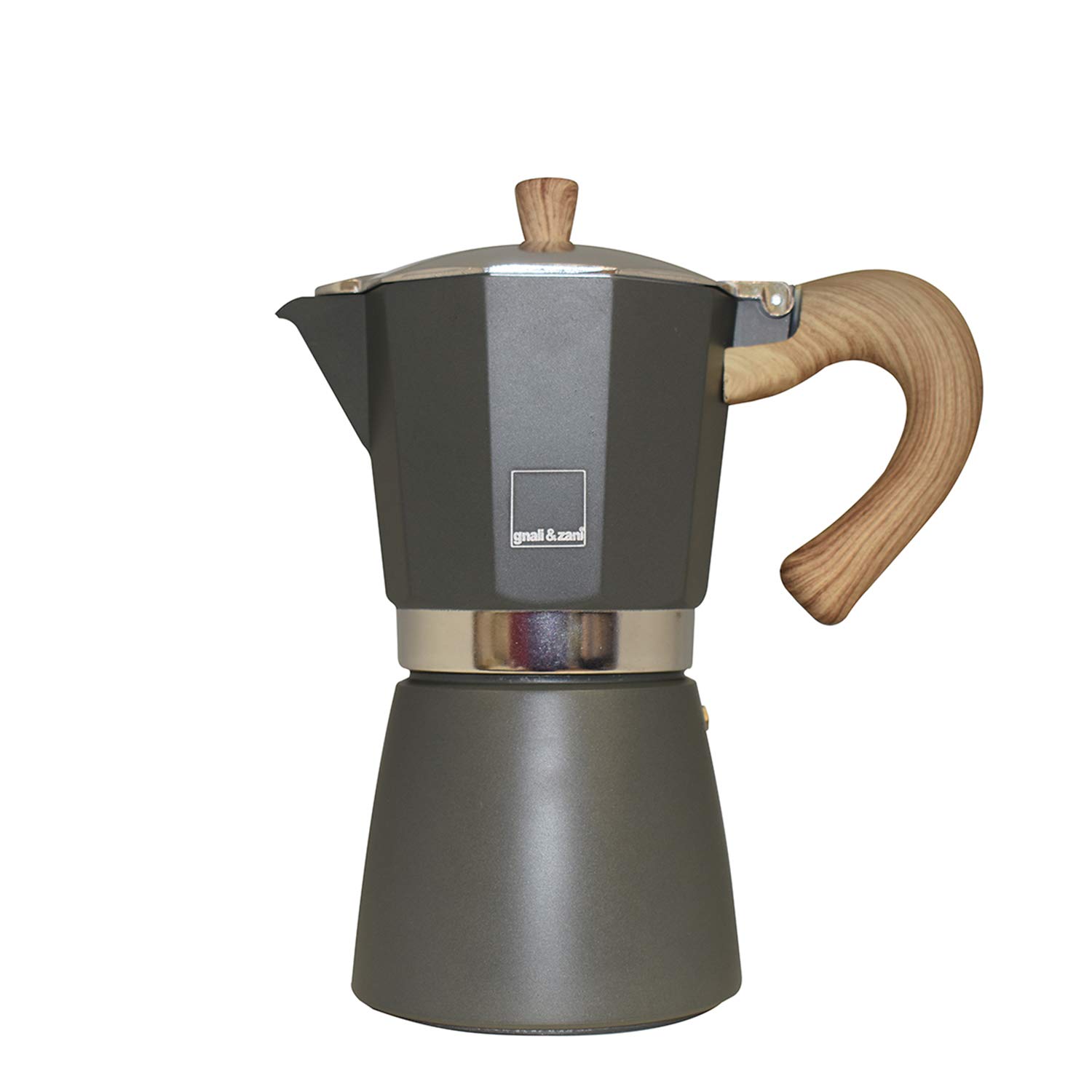 Amazon.com: Gnali & Zani Venezia Espresso Maker, Grey, for 9 Cups