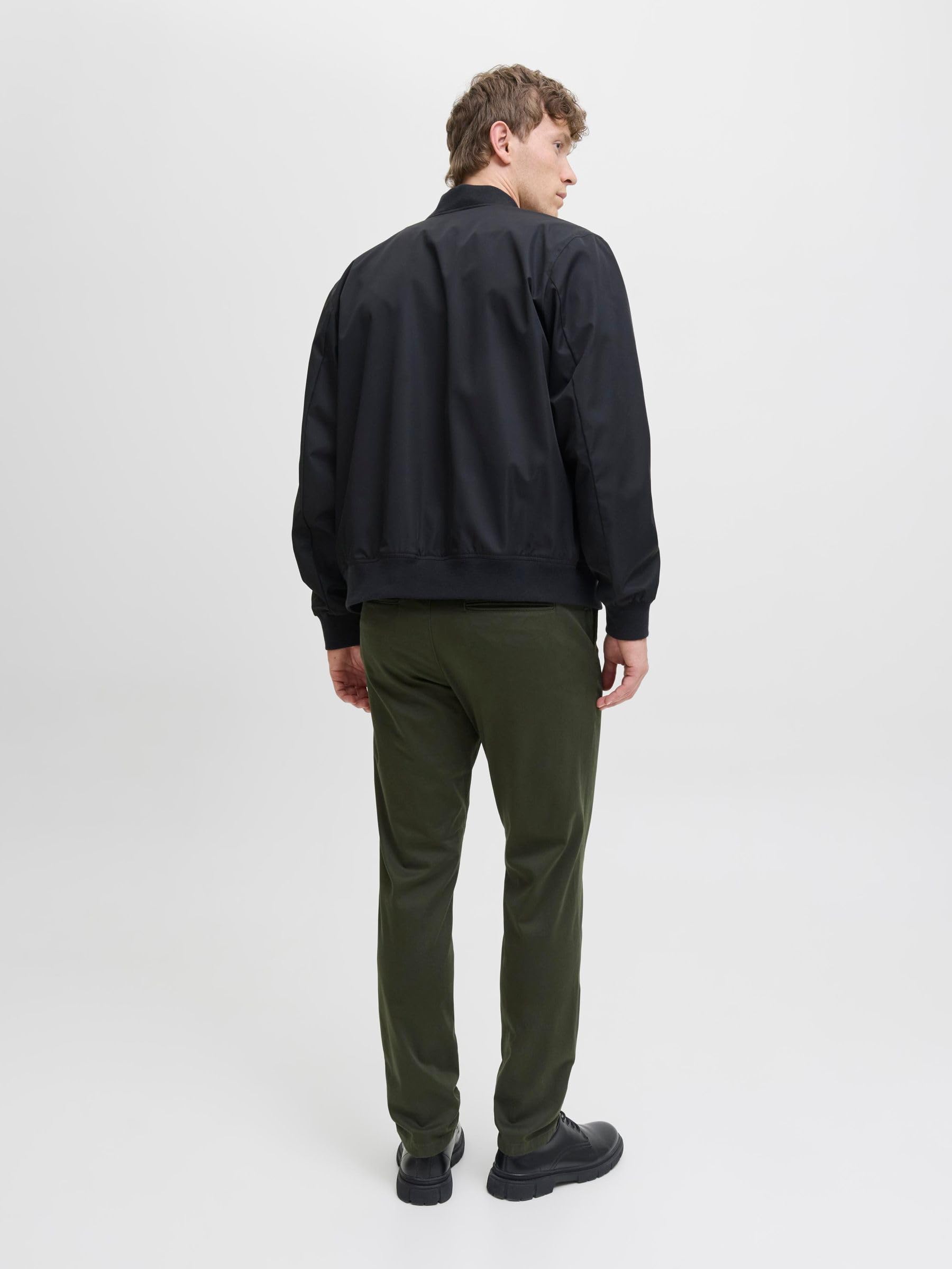 Jack & Jones Male Chino Hose Slim Fit Chino Hose – Bild 3