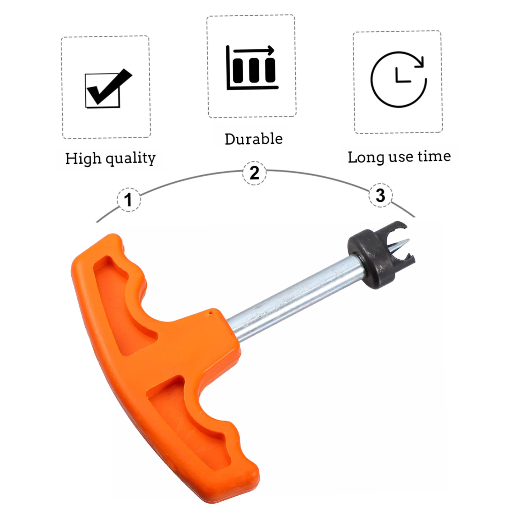 ORFOFE 3pezzi Utensile Perforatore Per Irrigazione Punzoni Per Giardinaggio Strumento Per Installazione Gocciolatori e Nebulizzatori Facile Usare Per e