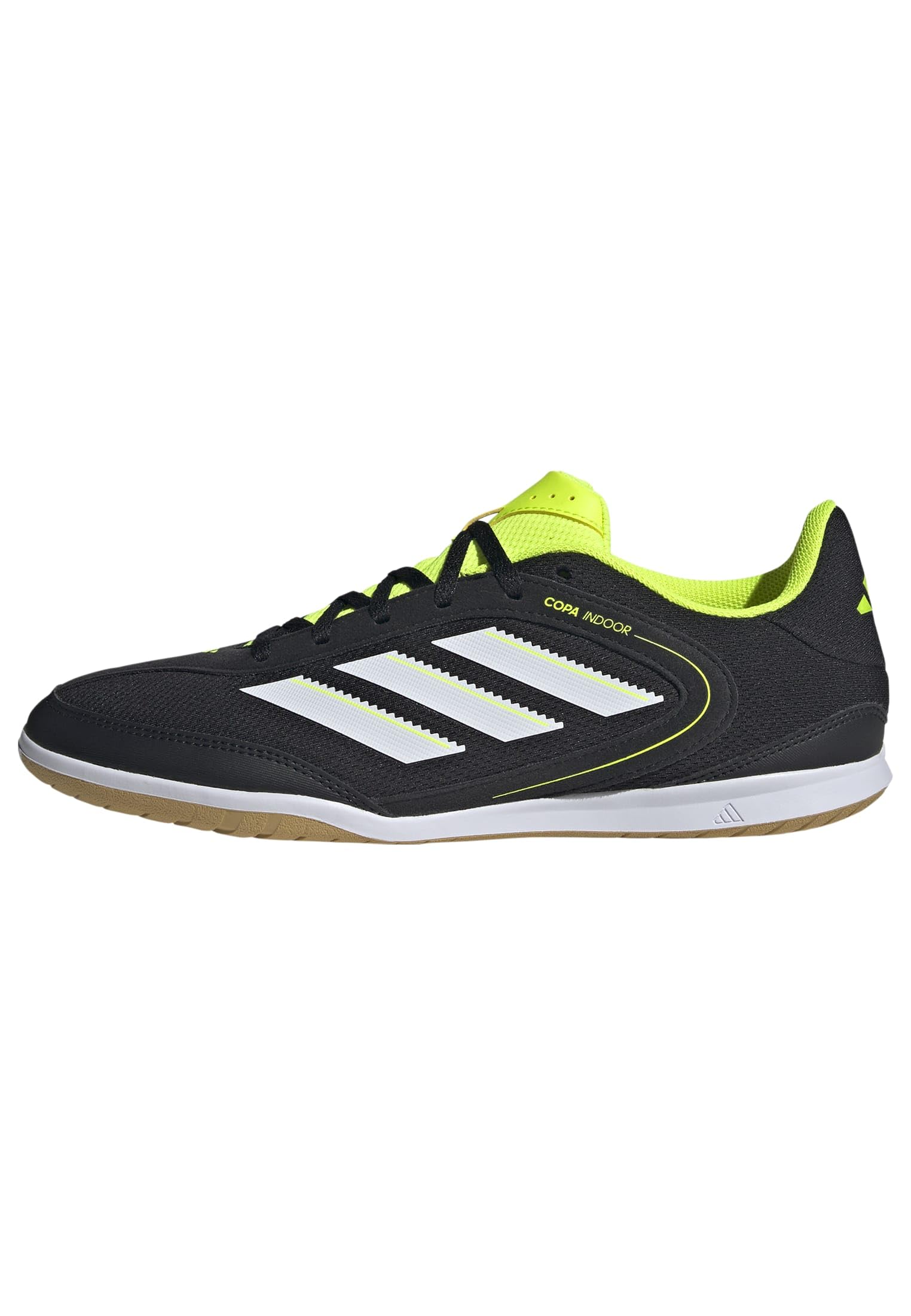 adidas Unisex COPA Indoor Court Club Indoor Football Boots, core Black/FTWR White/Lucid Lemon, 9.5 UK
