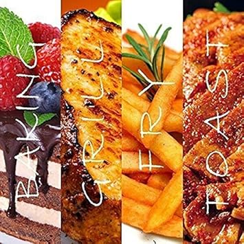 ELECTROPRIME 100pcs Air Fryer Liners, 9inch Bamboo Steamer Liners, Premium Perforated Pa A5R1