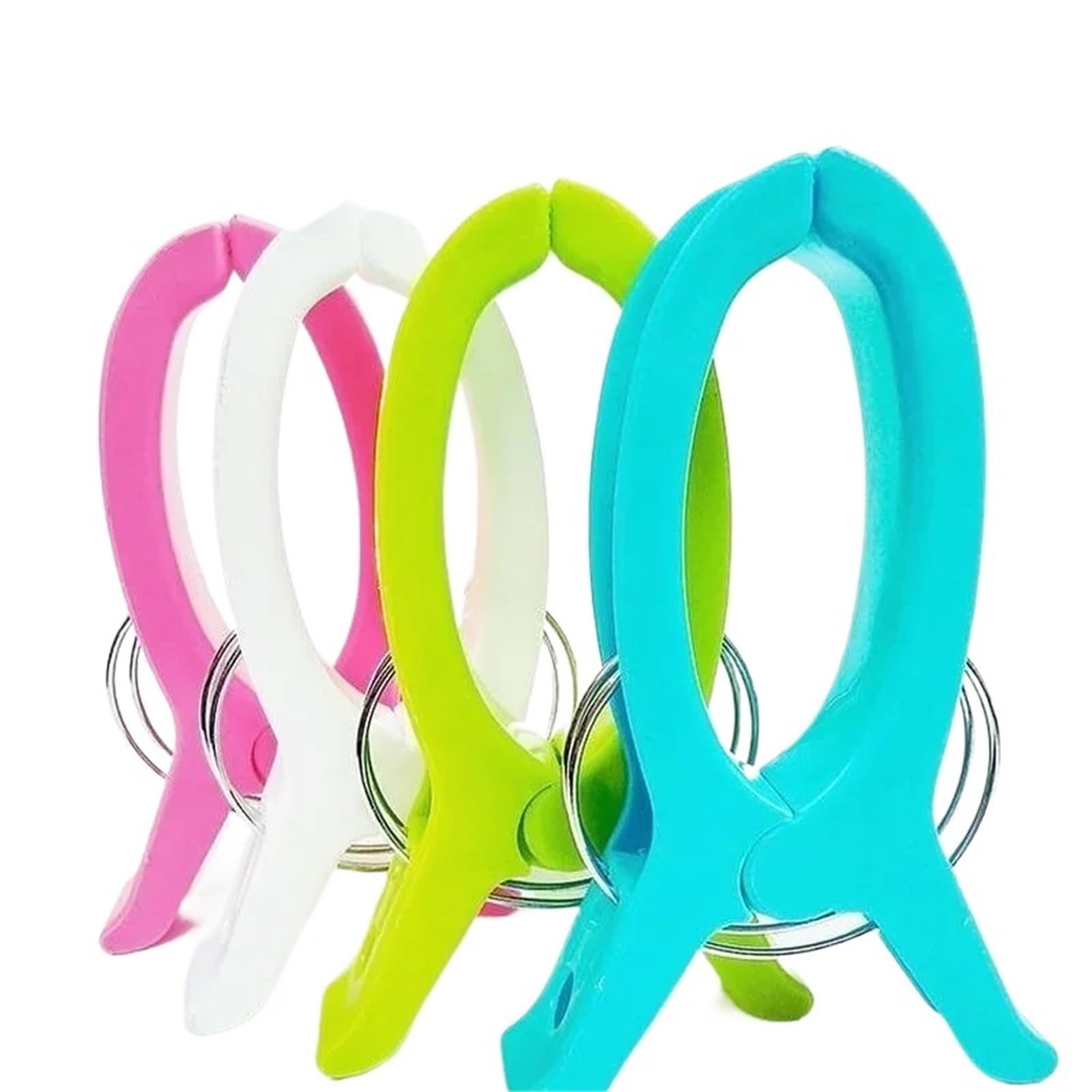 100PCS Plastic Clothes Pegs Beach Towel Clip Quilt Peg For Laundry Sunbed Lounger Clothespin for Washing Line