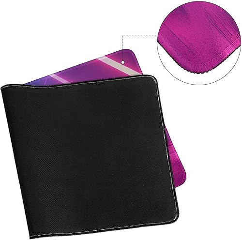 Miniatura 8 de Alfombrilla grande para mouse Cyber Synthwave para autos, líneas de neón, tapete de escritorio Vaporwave, accesorios para computadora, juegos y