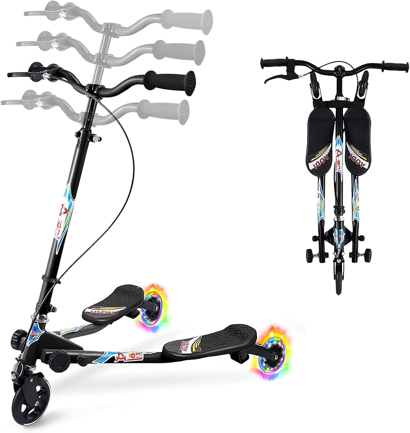 Swing Scooter for Kids