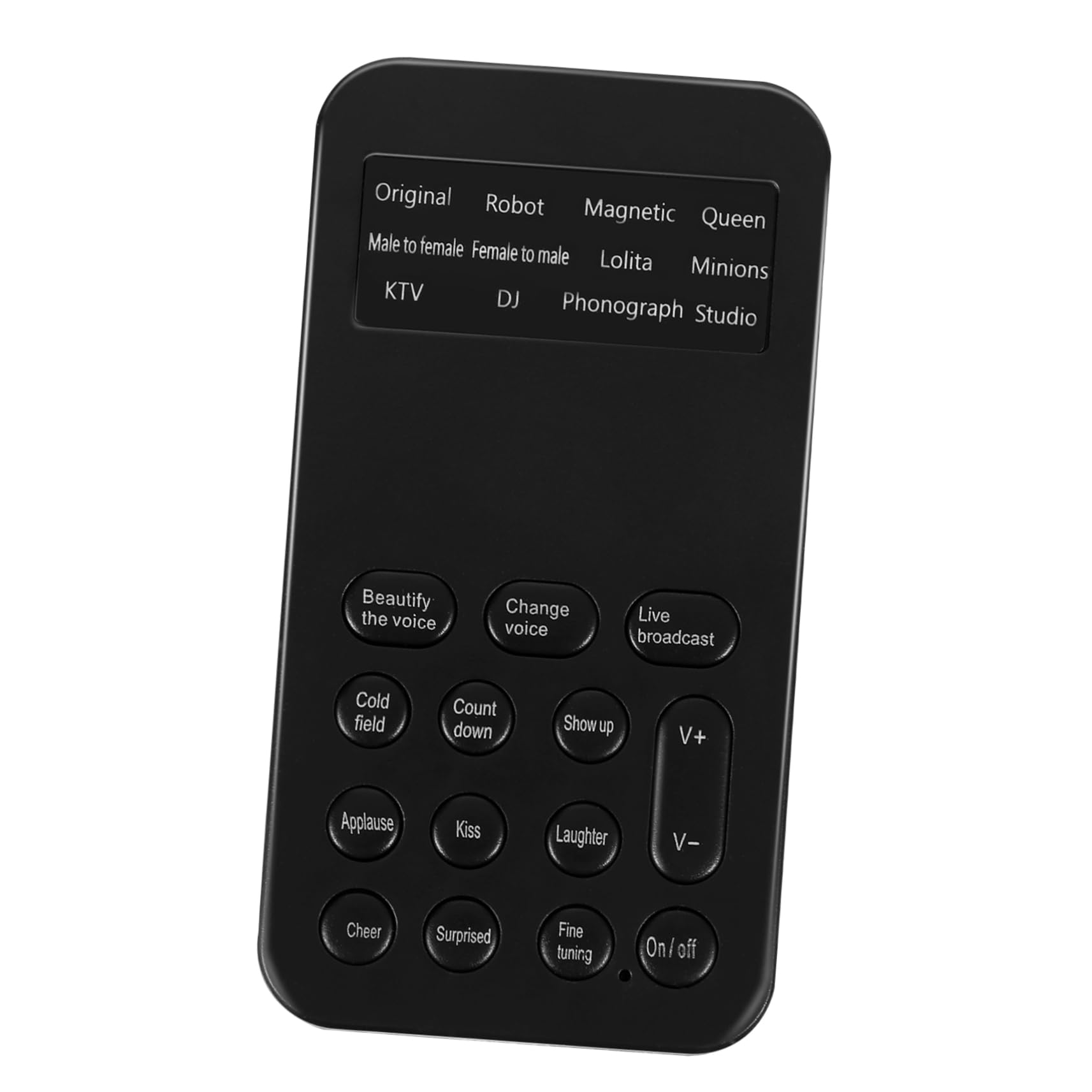 DOITOOL Mini Voice Changer Sound Card Effects Portable Voice Beautifier for Mobile Phones and Computers Easy to Use for Game Streaming and Recording-image-9
