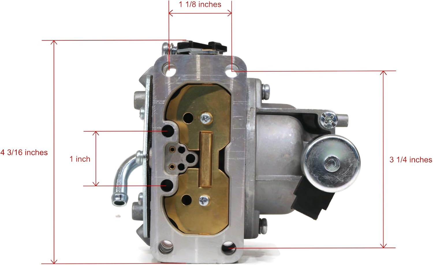 The ROP Shop Carburetor Assembly for Kawasaki 15003-7115, 150037115 Yard Tractor Engines
