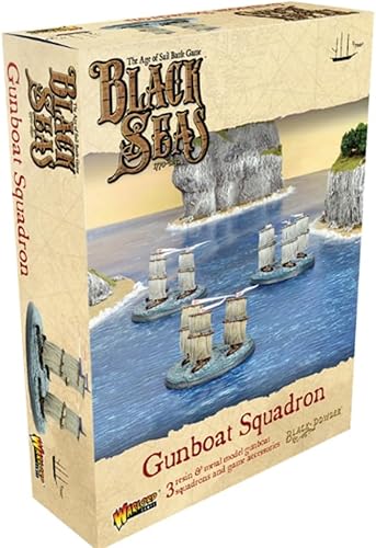 Miniatura 1 de Warlord Black Seas The Age of Sail Gunboat Squadron para Black Seas Table Top Ship Combat Battle War Game 792410011