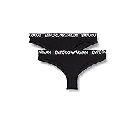 Emporio Armani Donna Bi-Pack Brazilian Brief Iconic Cotton Biancheria Intima