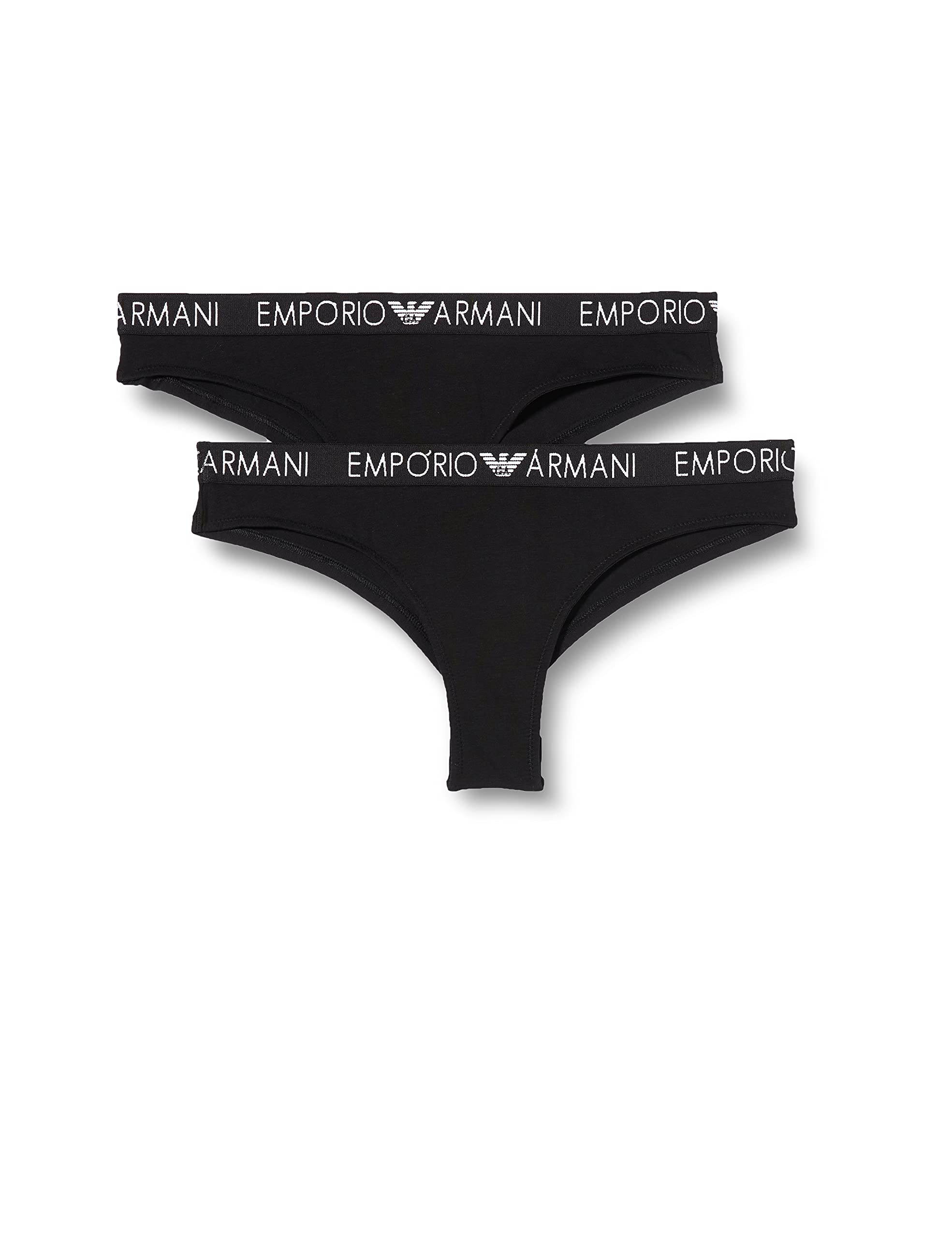 Emporio Armani Women's Iconic Cotton Underwear Not Applicable, Bianco, S